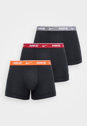 TRUNK 3 PACK - Alsónadrágok - black/orange/crimson
