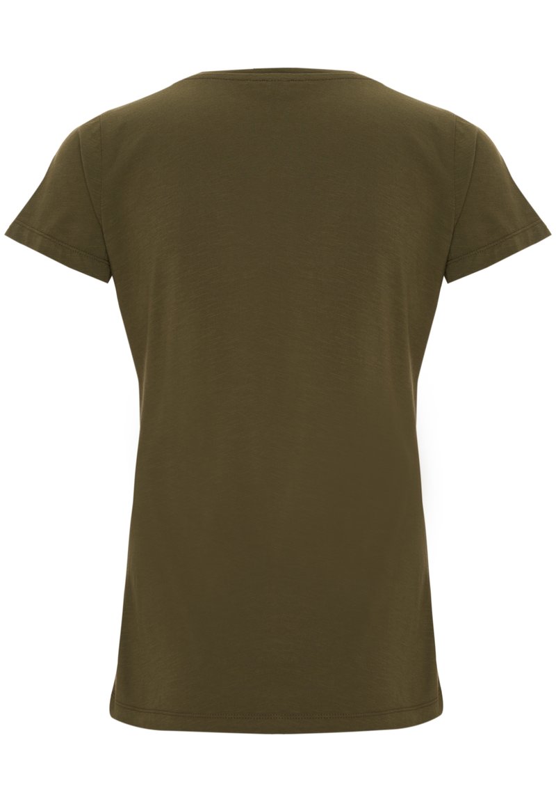 Damen T-Shirts | Re.draft T-Shirt basic moss green/grün - EJ51313 Damen T-Shirts | Re.draft T-Shirt basic moss green/grün - EJ51313