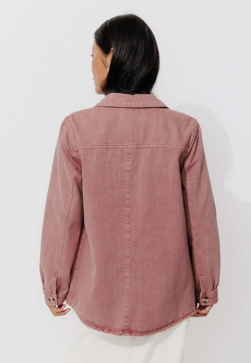 Veste Promod Rose Poudré Saumon Taille 36 - Occasion Très Peu Portée
