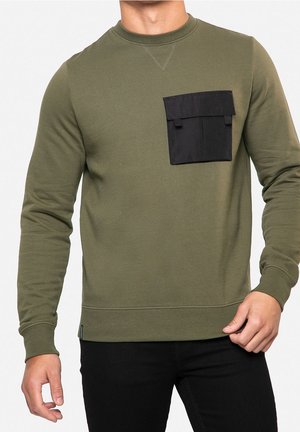Sweatshirt - khaki