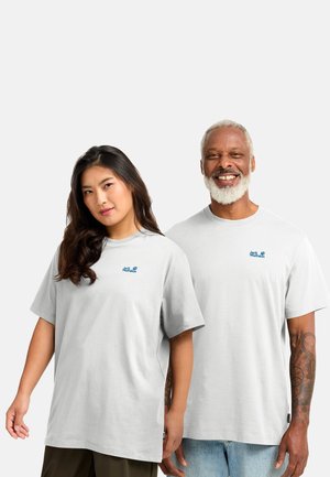 LIVE WILD T - T-shirt print - paw stark white