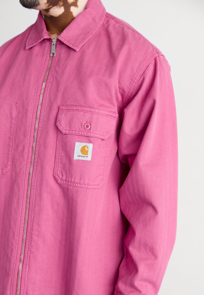 Carhartt WIP RAINER - Summer jacket - magenta garment dyed/pink 