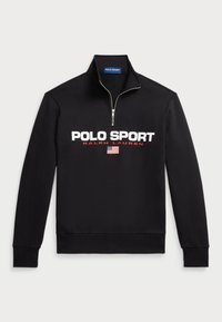 POLO SPORT FLEECE SWEATSHIRT  - Sweatshirt - black/white