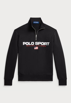 Polo Ralph Lauren POLO SPORT FLEECE SWEATSHIRT UNISEX  - Sportinis megztinis - black/white