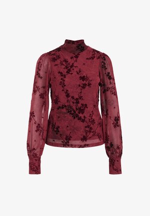 WE Fashion, Blouse - vintage red