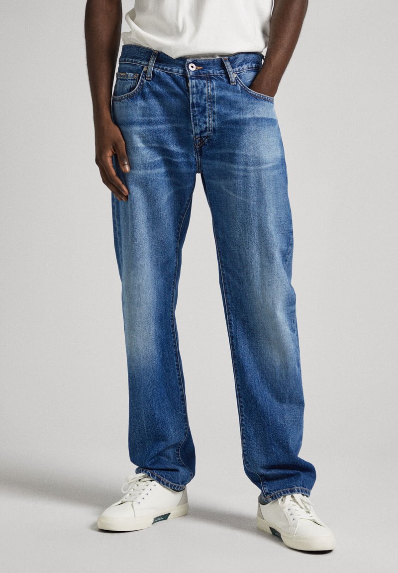 Pepe Jeans - Džíny Straight Fit - denim, Zvětšit