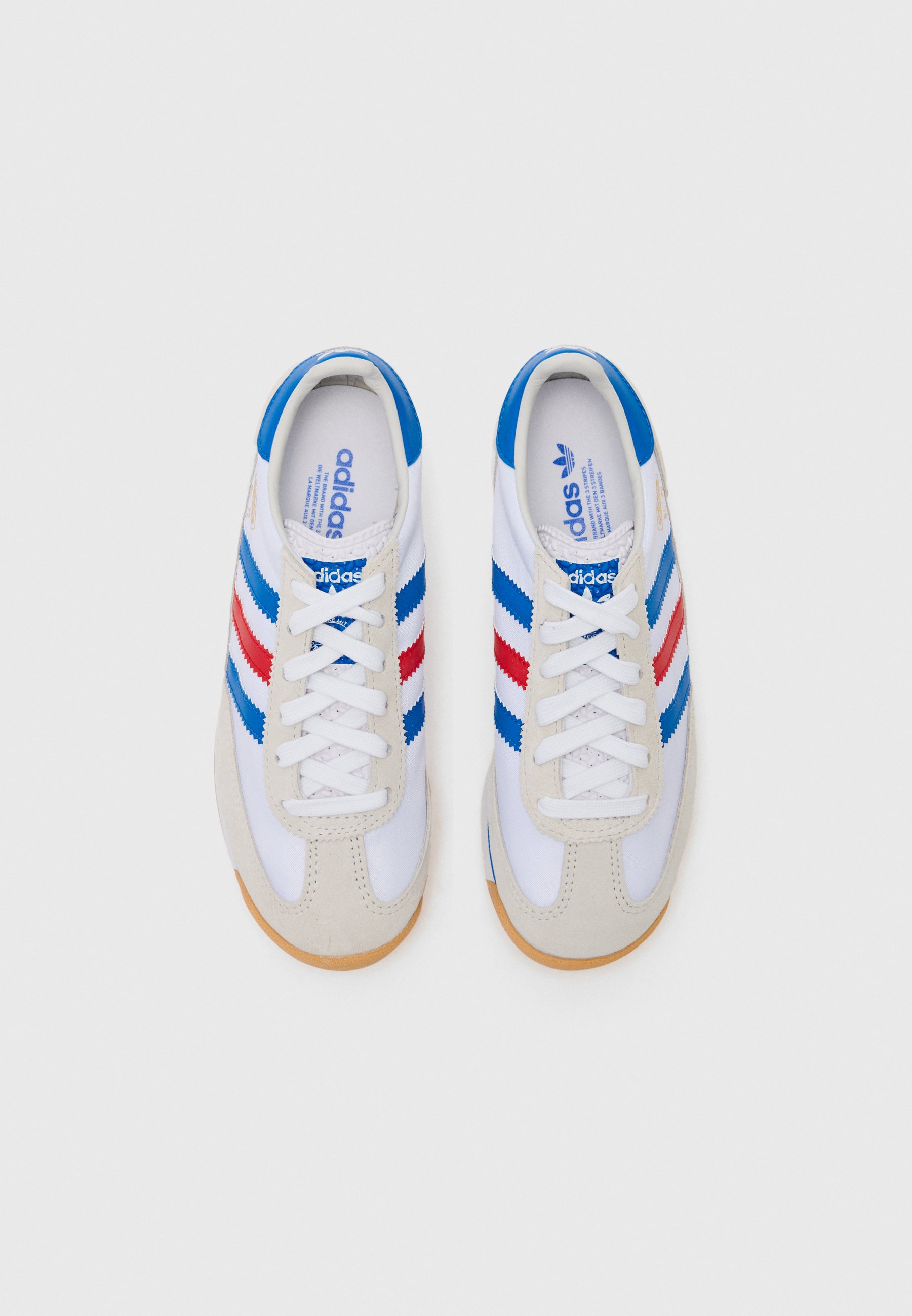 red white and blue adidas originals