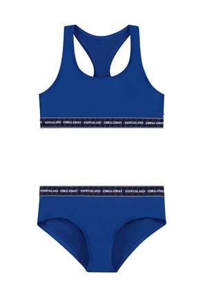 CHARLIE RACERBACK SET - Bikinier - blue deep ocean