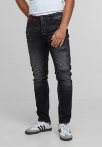 2Y Premium - MATEO DESTROYED SLIM FIT  - Slim fit jeans - black Thumbnail Image 1