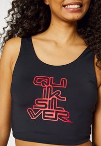 Quiksilver STRANGER THINGS UPSIDE DOWN SCOOP SINGLET - Μπλούζα - black