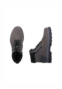 Rieker Bottines à lacets - grau