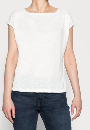 T-shirt print - off-white