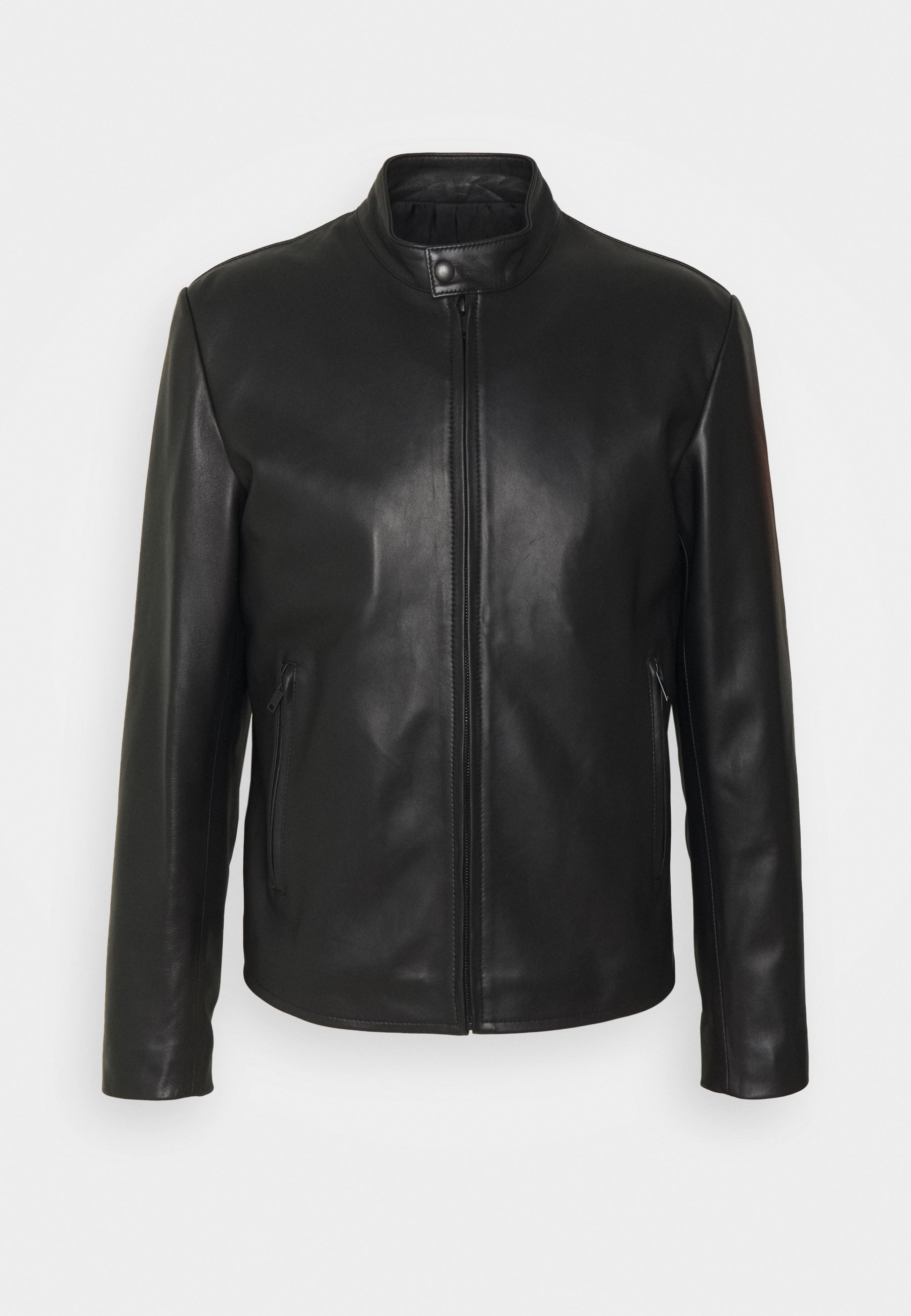 sandro white leather jacket