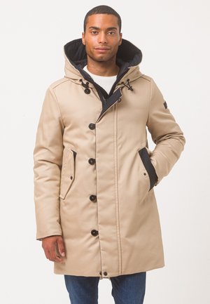 Piumino lungo - beige