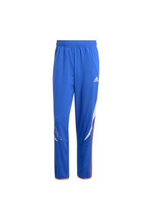 adidas Performance F50 WOVEN - Tracksuit bottoms - lucid blue