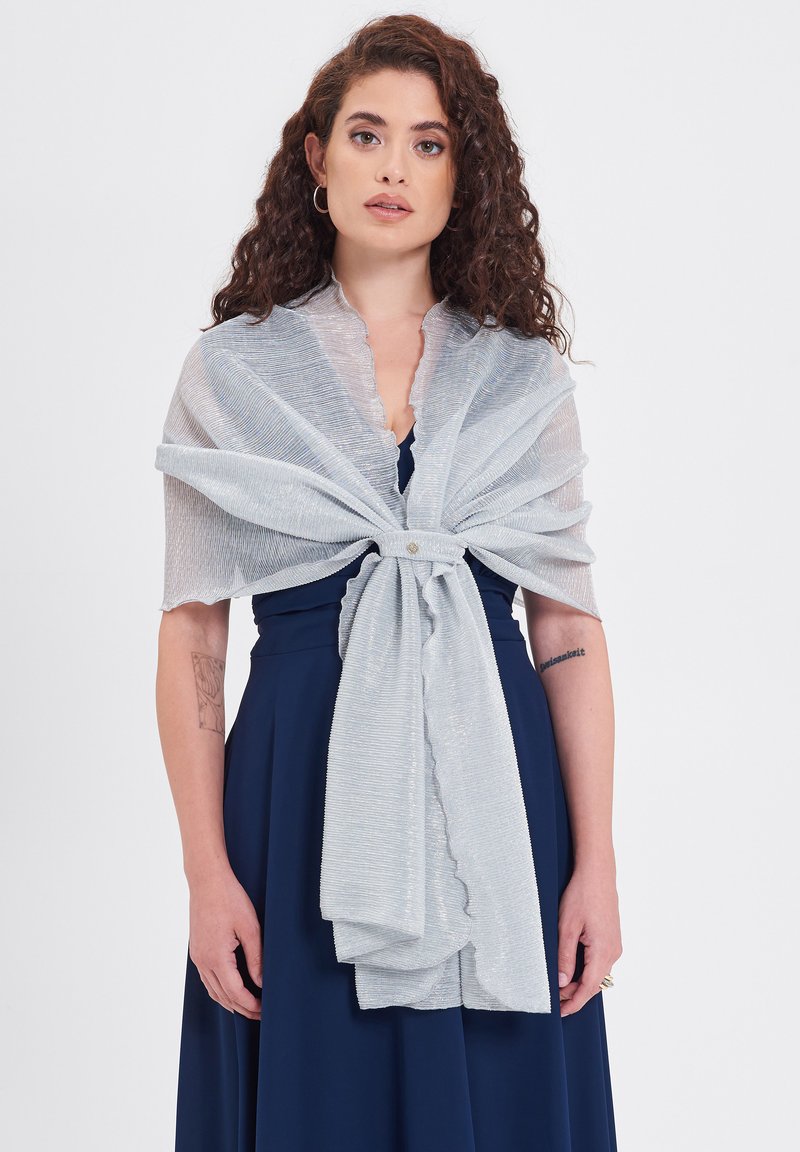 Rinascimento Sciarpa metall/argentato