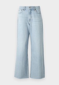 Curve Love High Rise Wide Leg Jean - Široke nogavice - blue denim