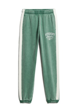 Superdry & Co VINTAGE SIDE STRIPE  - Trainingsbroek - pine green