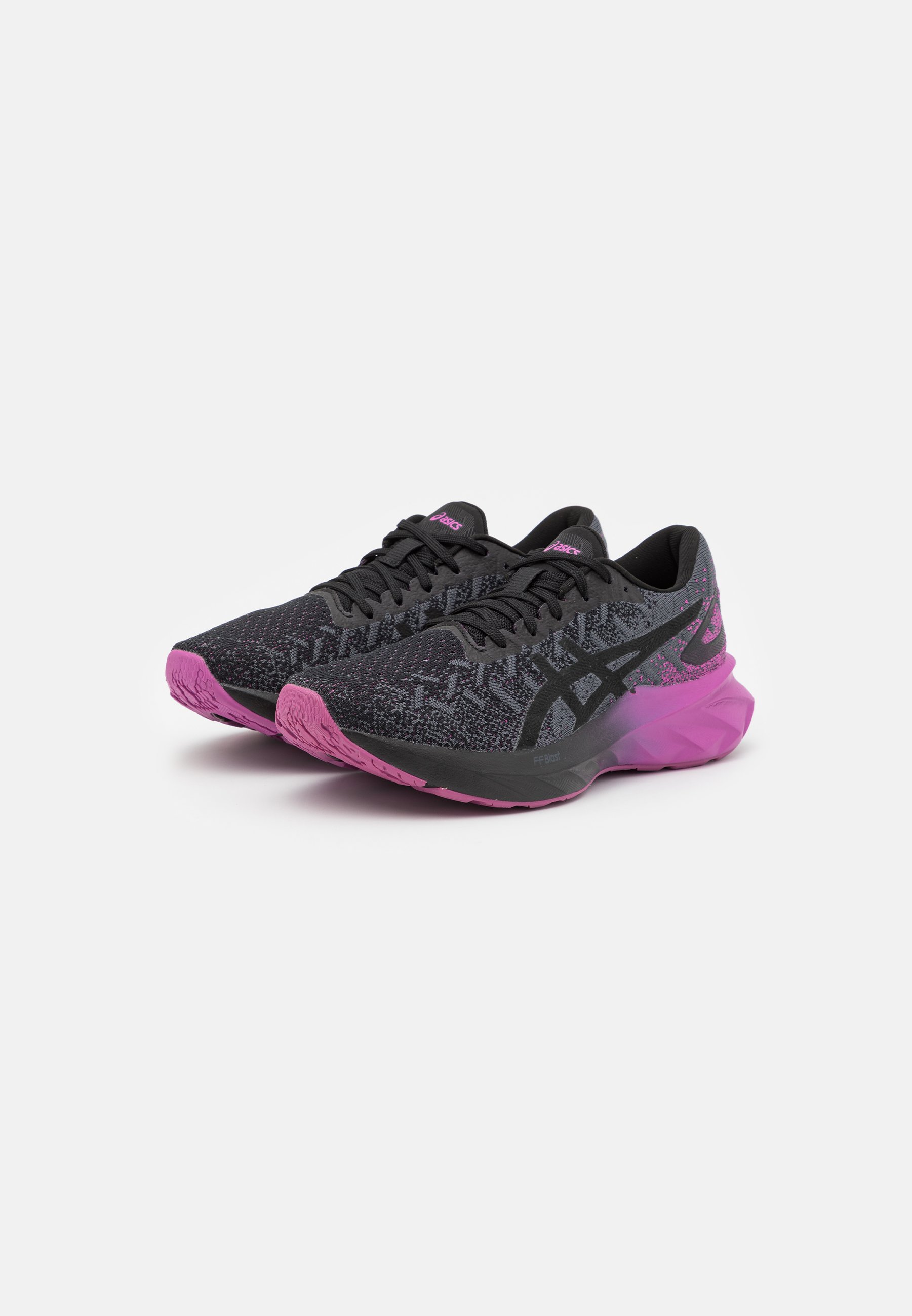ASICS DYNABLAST - Zapatillas - black/digital grape/negro - Zalando.es