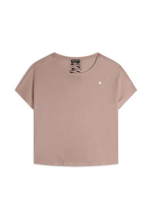 CON FANTASIA SUL RETRO - T-shirt con stampa - mottled pink