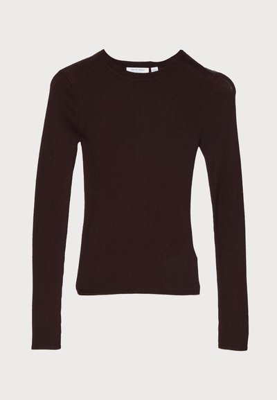 Tiger of Sweden OVIE - Striktrøje - dark chokolate