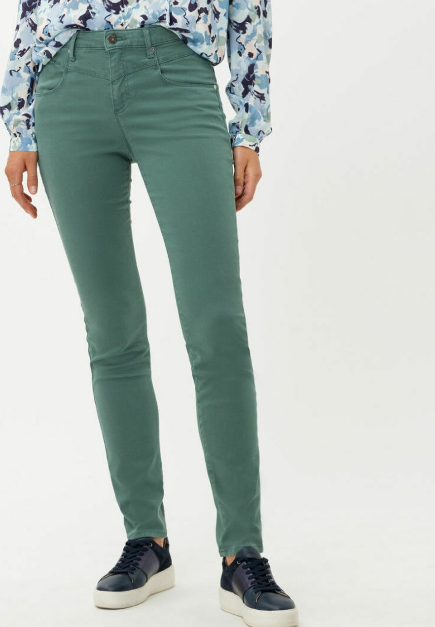 BRAX SHAKIRA - Slim fit jeans - sage/lichtgroen - Zalando.nl