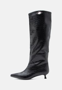 ALDER - Stivali alti - black