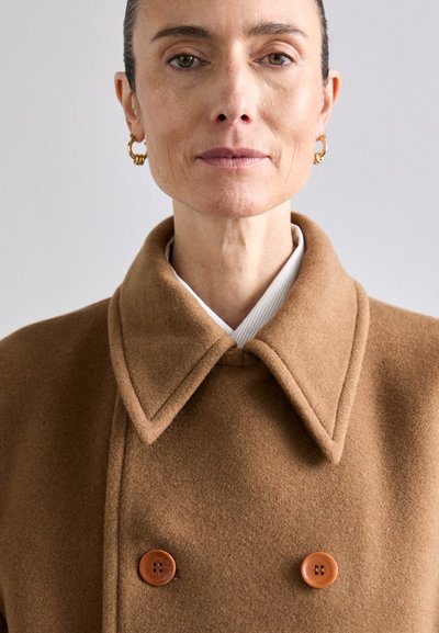 Filippa K DOUBLE BREASTED BRUSHED  - Casaco clássico - light brow