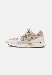 Guess - MOXEA - Sneakers laag - white/brown Miniatuurafbeelding 1