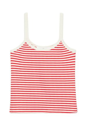 PULL&BEAR, STRIPED STRAPPY - TOP - Top - red