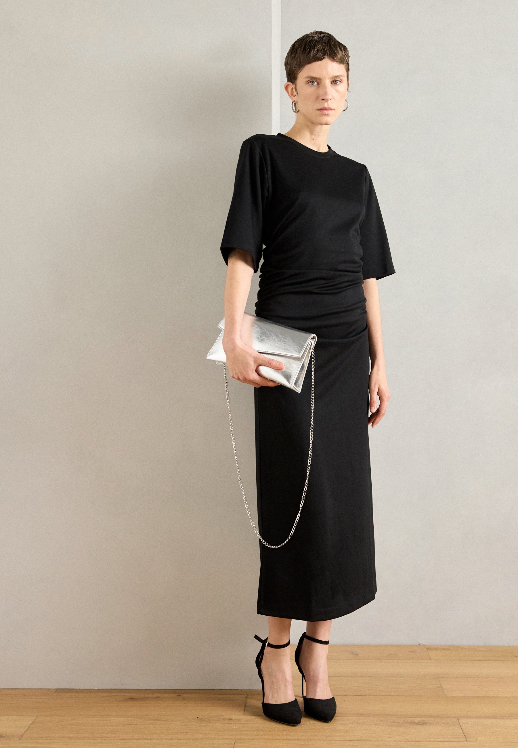 Lindex DRESS ASSIA - Jersey dress - black - Zalando.ie
