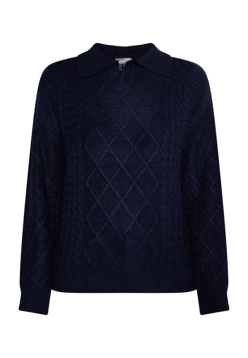 dreimaster Trui donkerblauw denim