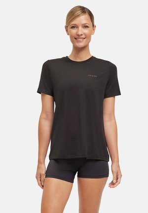 FALKE RUNNING - Print T-shirt - black
