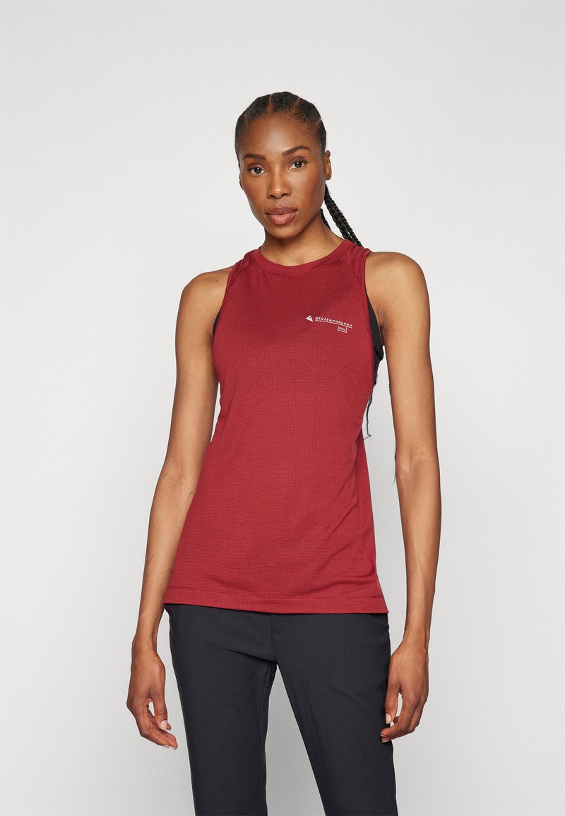Klättermusen GROA TANK - Top - ruby red