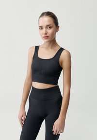 IDARA - Sport-bh met high support - black