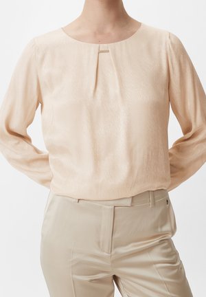 Blouse - mottled beige
