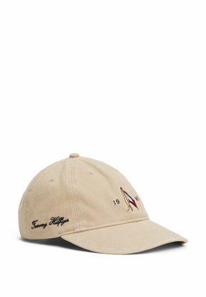 FLAG EMBROIDERY BASEBALL  - Gorra - sandalwood