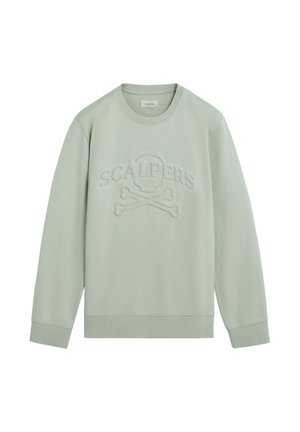 EMBOSS - Sudadera - light green