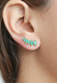 Be Sunset STEPPING STONE CLIMBER - Oorbellen - green