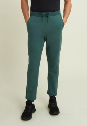 REGULAR BRUSHED - Pantaloni sportivi - green