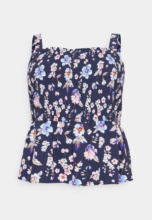 ONLY Curve ONCNOVA LUX STRAP ROCHELLE - Top - sky captain iris