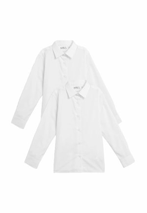 2PK REGULAR FIT  - Hemdbluse - white