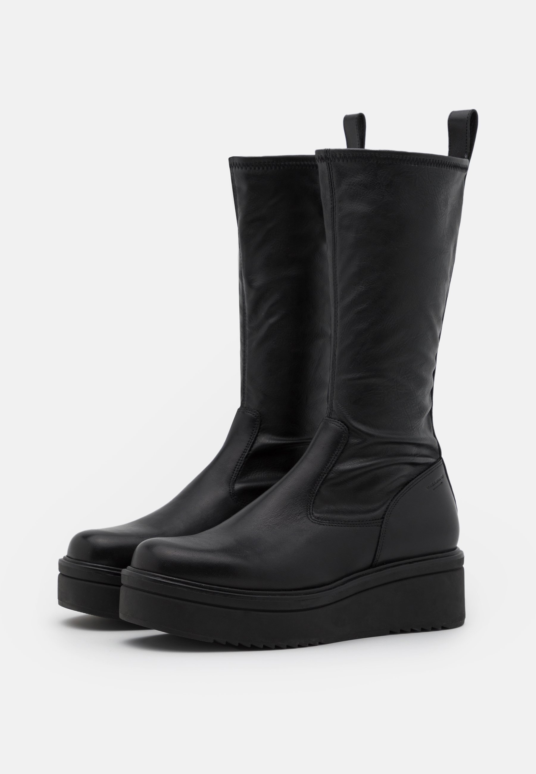 Vagabond TARA - Laarzen met sleehak - black/zwart - Zalando.nl