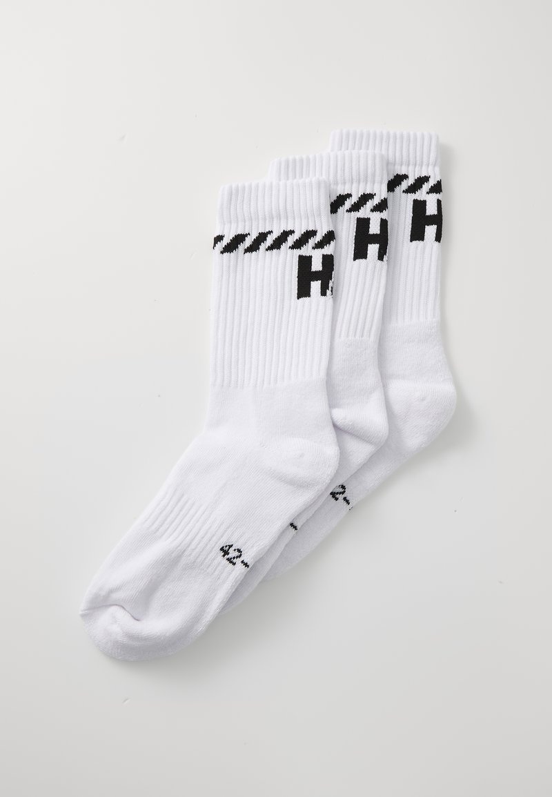 Helly Hansen SPORT UNISEX 3 PACK - Meias - white