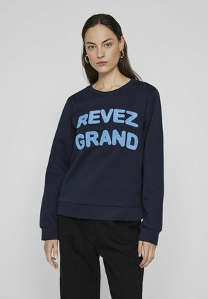 RUNDHALS - Sweatshirt - navy blazer