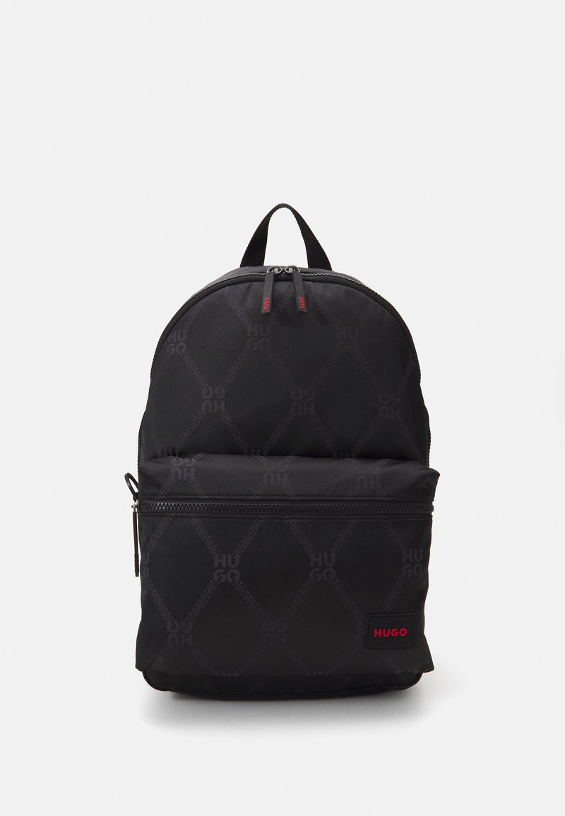 HUGO ETHON BACKPACK UNISEX - Hátizsák - black