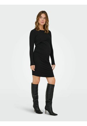Haljina od žerseja - black