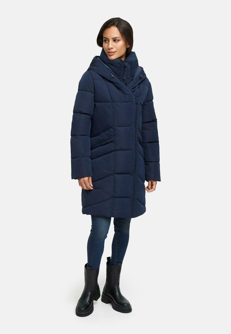 MARIKOO B401 Warme winterjas voor dames, parka, lange