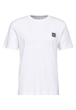 Street One MEN, MIT CHESTARTWORK - T-shirts basic - weiß