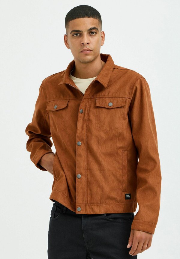 BHJacket - Faux leather jacket - toffee